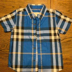 NWT Boys Burberry Button up